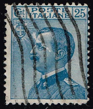 Italy #100 Victor Emmanuel III; Used