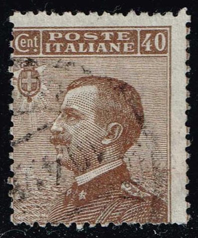 Italy #104 Victor Emmanuel III; Used