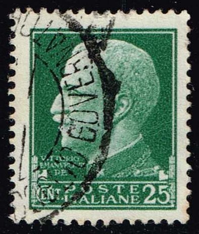 Italy #218 Victor Emmanuel III; Used