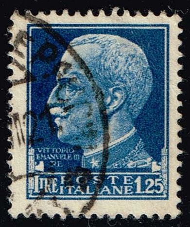 Italy #223 Victor Emmanuel III; Used
