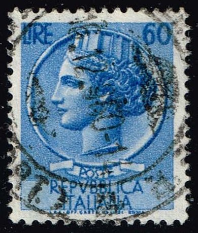 Italy #685 Italia from Syracusean Coin; Used