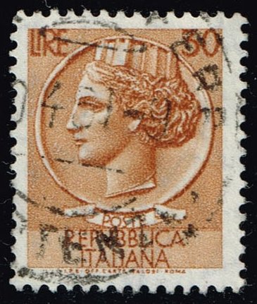 Italy #785 Italia from Syracusean Coin; Used