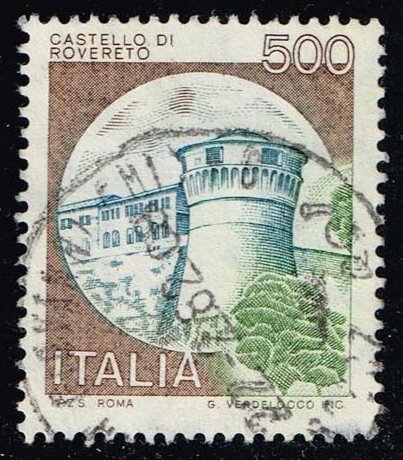 Italy #1426 Rovereto Castle; Used
