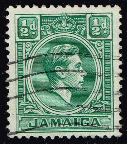 Jamaica #116 King George VI; Used