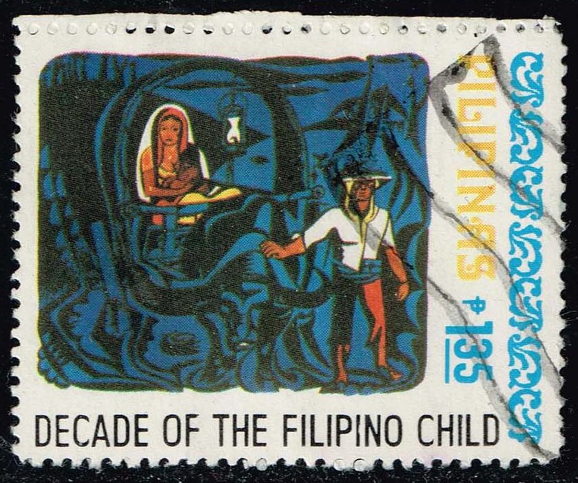 Philippines #1371 Decade of Philippine Children; Used