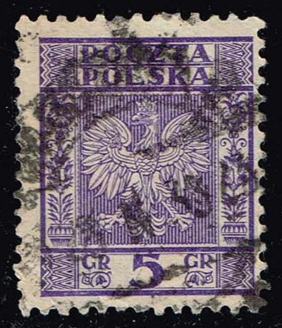 Poland #268 Coat of Arms; Used