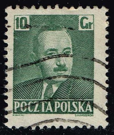 Poland #491 Pres. Boleslaw Bierut; Used