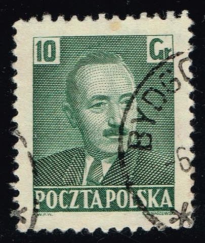 Poland #491 Pres. Boleslaw Bierut; Used