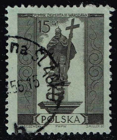 Poland #670 Sigismund III; CTO