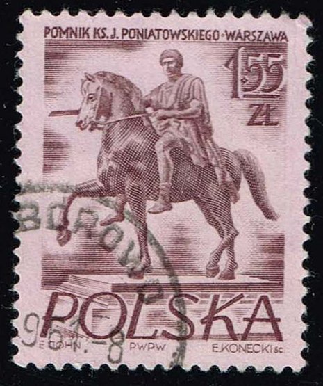 Poland #739 Jozef Poniatowski; Used