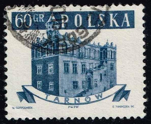 Poland #807 Tarnow Town Hall; Used