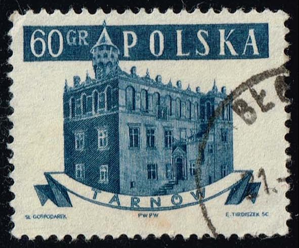 Poland #807 Tarnow Town Hall; Used