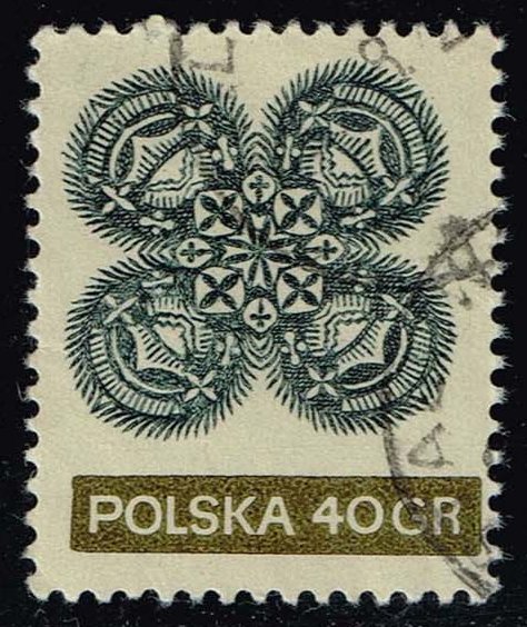Poland #1823 Folk Art; Used