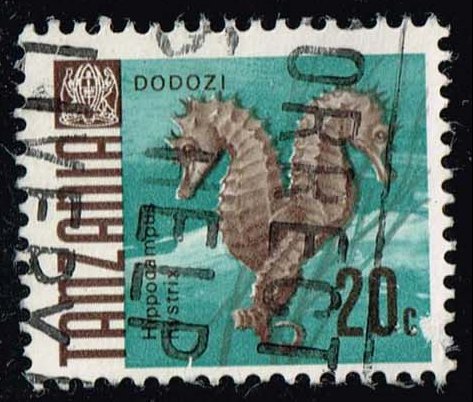 Tanzania #22 Seahorses; Used