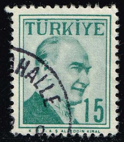 Turkey #1272 Kemal Ataturk; Used