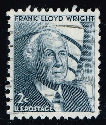 US #1280 Frank Lloyd Wright & Guggenheim Museum; Used