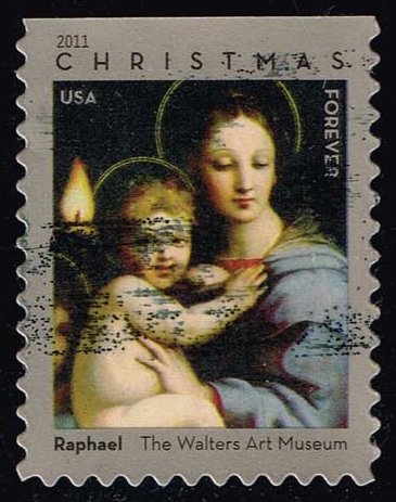 US #4570 Madonna & Child; Used