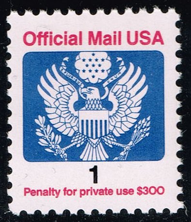 US #O143 Official Mail; MNH