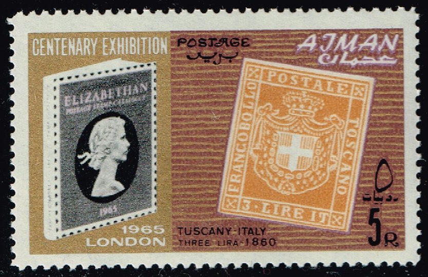 Ajman #44 Tuscany Stamp; MNH