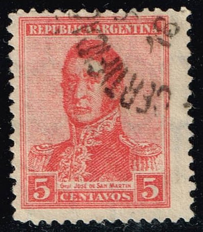 Argentina #236 Jose de San Martin; Used