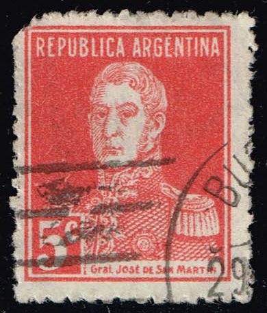 Argentina #345 Jose de San Martin; Used