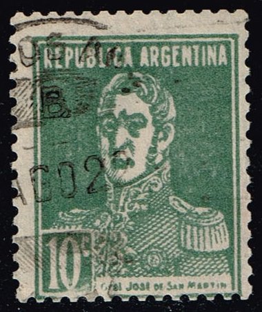 Argentina #346 Jose de San Martin; Used