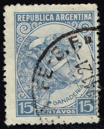 Argentina #435 Cattle; Used