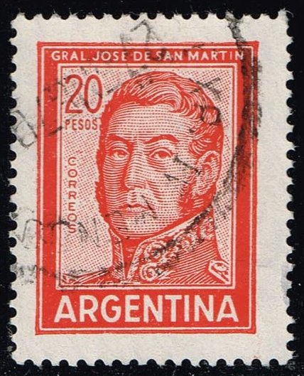 Argentina #698A Jose de San Martin; Used