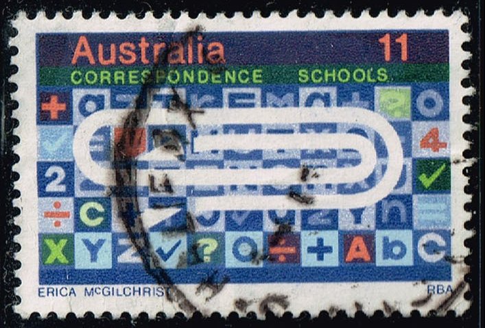 Australia #603 Correspondence Schools; Used