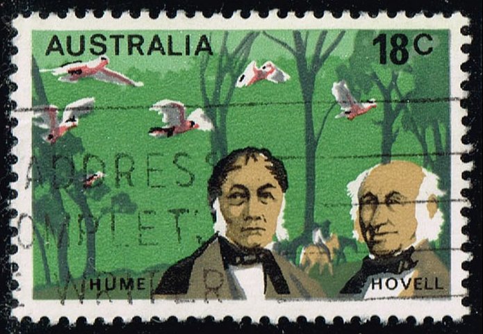 Australia #631 Hume and Hovell; Used