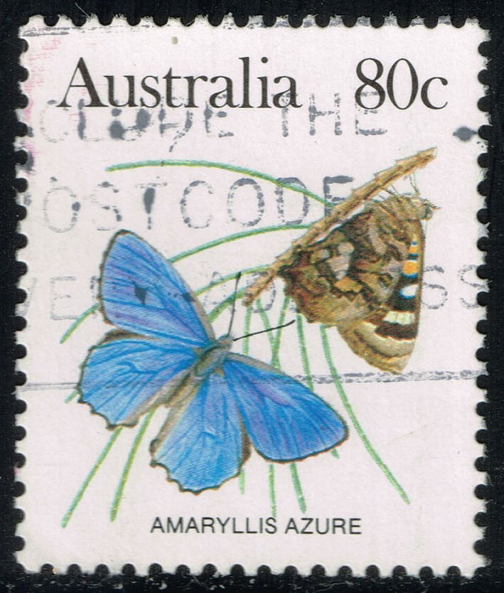 Australia #879 Amaryllis Azure Butterfly; Used