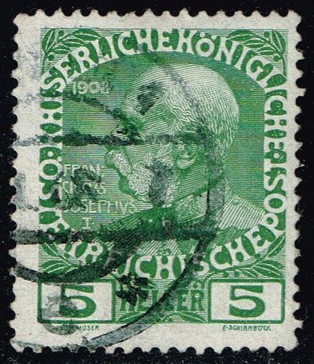 Austria #113 Franz Josef; Used