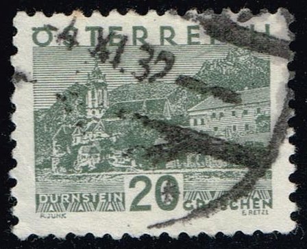 Austria #343 Durnstein; Used