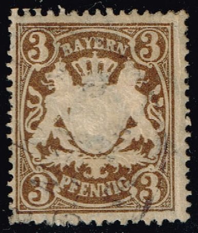Germany-Bavaria #60 Coat of Arms; Used