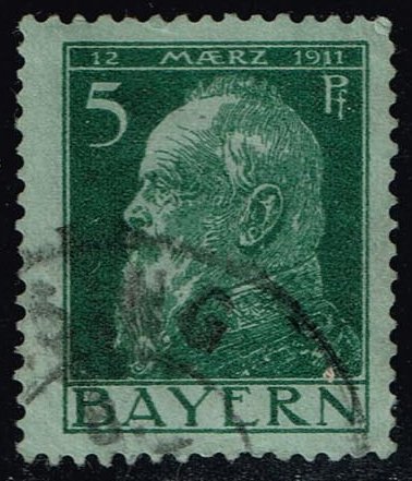Germany-Bavaria #78 Prince Regent Luitpold; Used