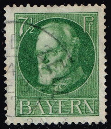 Germany-Bavaria #97 King Ludwig III; Used
