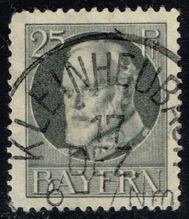 Germany-Bavaria #103 King Ludwig III; Used