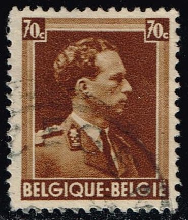 Belgium #283 King Leopold III; Used