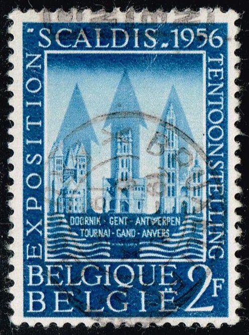 Belgium #495 Buildings of Tournai; Used