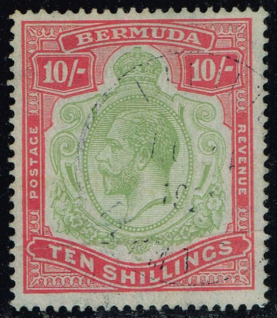 Bermuda #53 King George V; Used