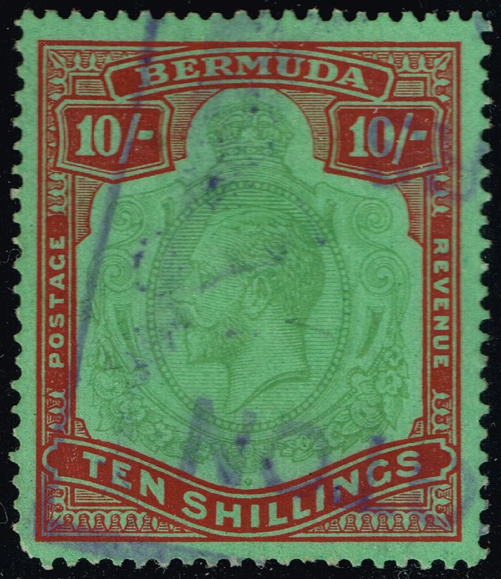 Bermuda #96a King George V; Used