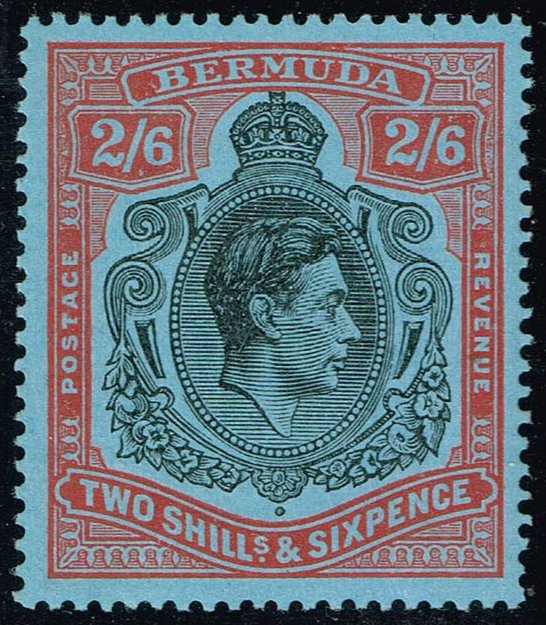 Bermuda #124a King George VI; MNH