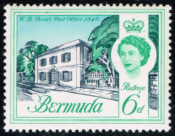 Bermuda #180 Perot's Post Office; MNH