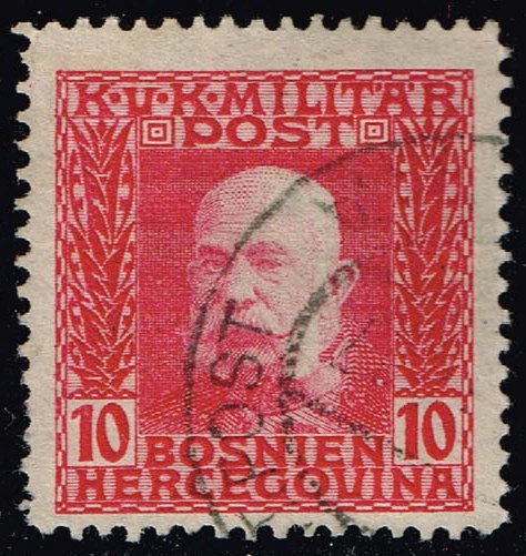 Bosnia-Herzegovina #70 Emperor Franz Josef; Used