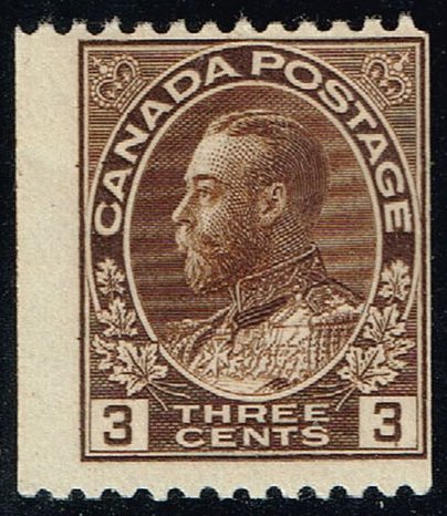 Canada #134 King George V; Unused