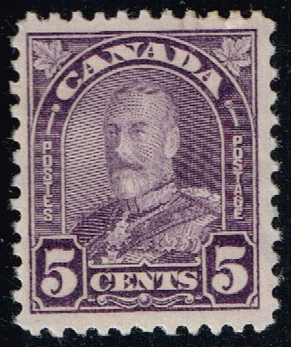Canada #169 King George V; Unused