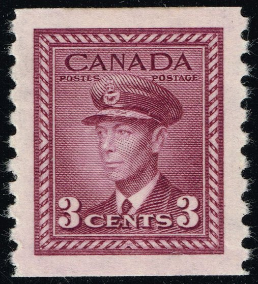 Canada #280 King George VI; Unused