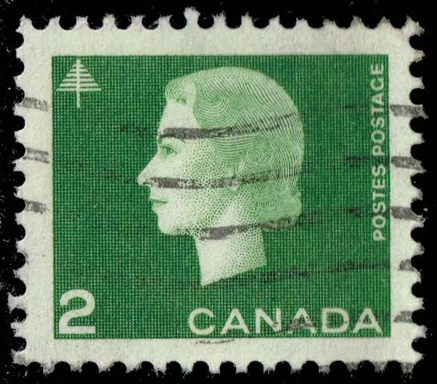 Canada #402 Queen Elizabeth II and Tree; Used