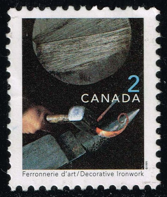 Canada #1674 Ironwork; Used