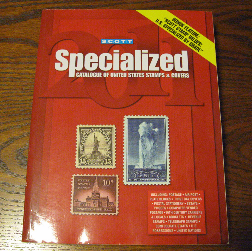 2011 Scott Specialized Catalogue of US Stamps and Covers
